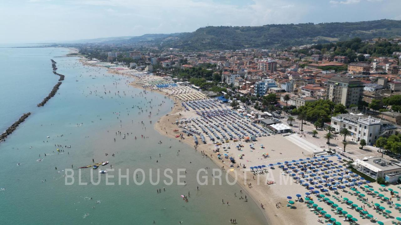 Blue House - Incantevole Casa A Due Passi Dal Mare Grottammare Zewnętrze zdjęcie